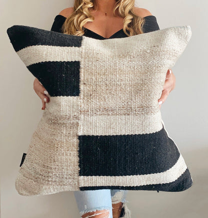 Calabasas Pillow Cover – Soft Neutral Minimalist Throw Pillow
